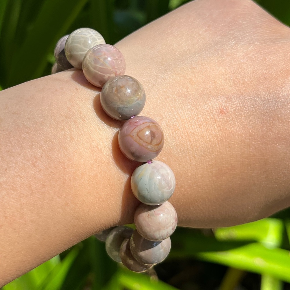 13mm stretchable chunky alashan bracelet‎